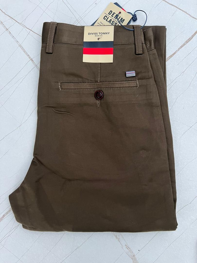Buy Original Denim Khaki Trousers for Men in Ghana | Stylish, Durable & Comfortable